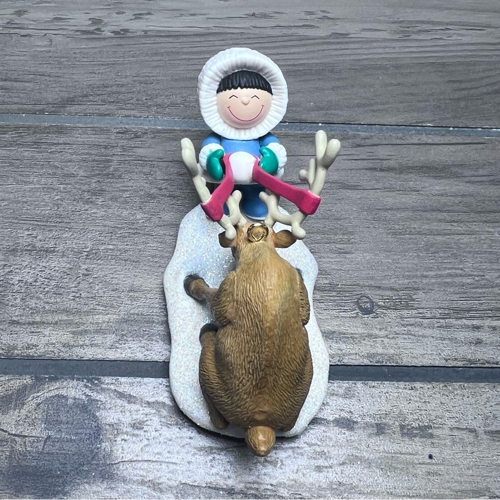 Hallmark NIB 2014 FROSTY FRIENDS Christmas Ornament 35th in Series collectible - Picture 8 of 12